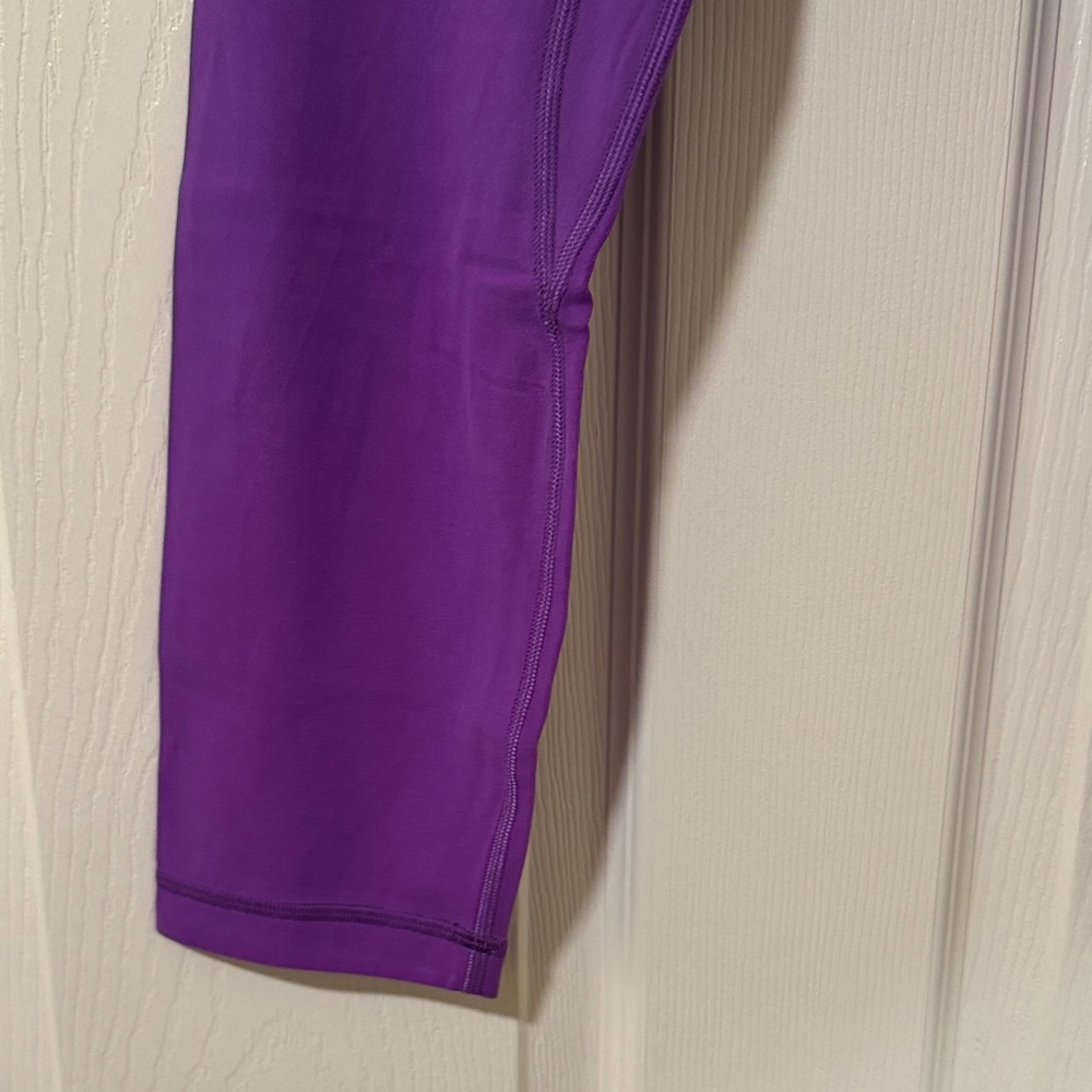 Lululemon Women’s Align High Rise Crop 23” Leggings - Purple Size 8 - Picture 4 of 9